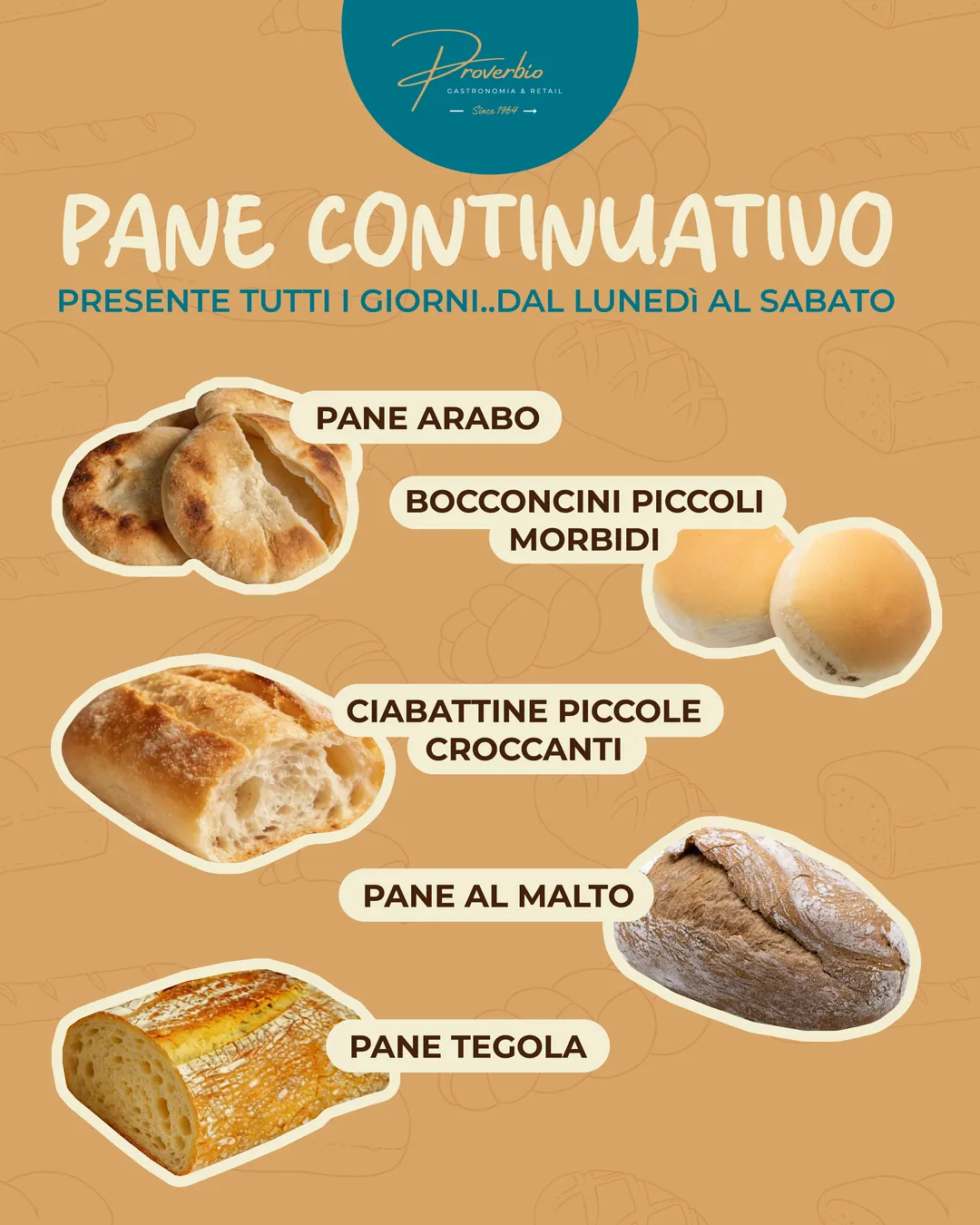 Carosello Il calendario del pane, Panificio Proverbio, slide 3 di 9
