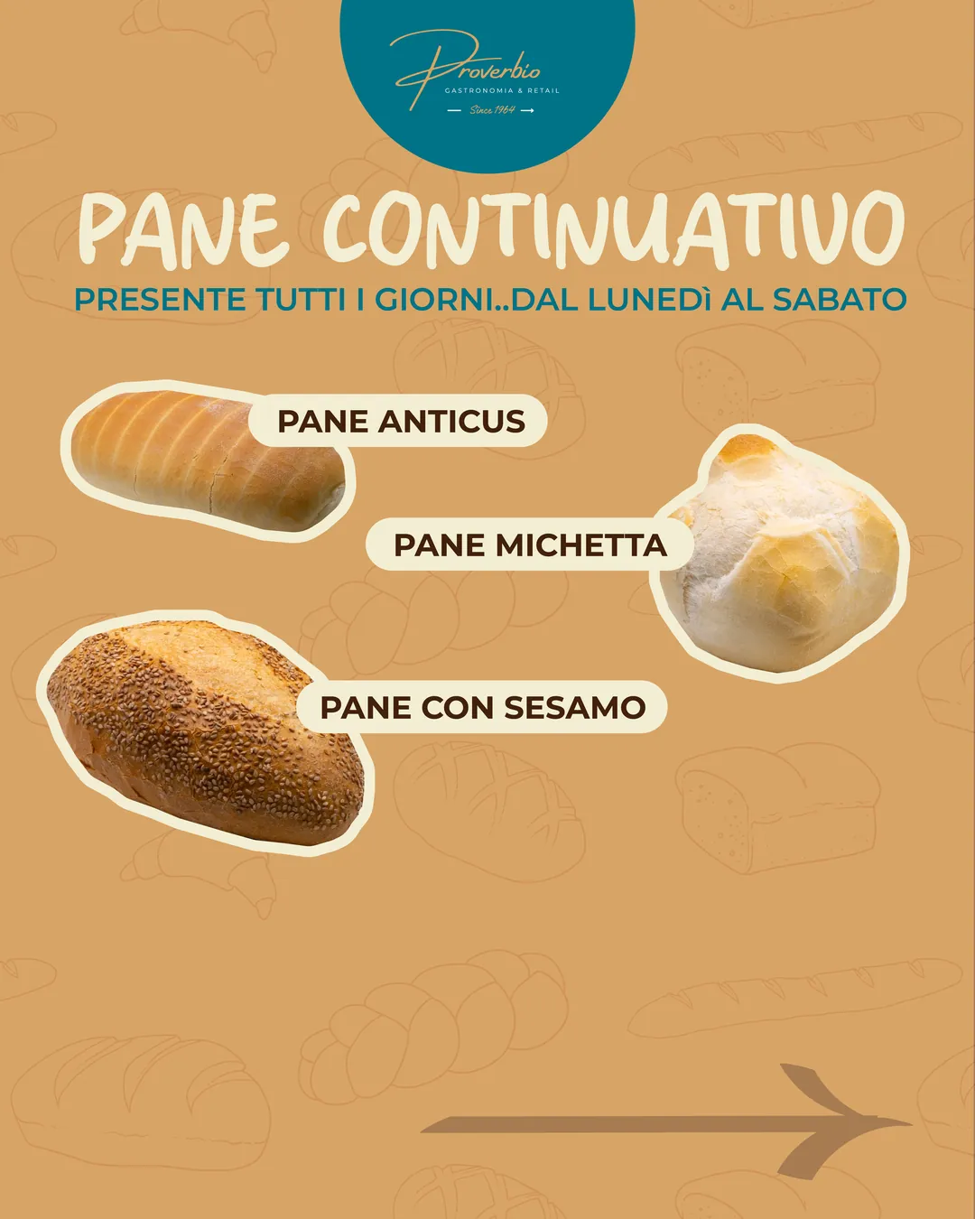 Carosello Il calendario del pane, Panificio Proverbio, slide 5 di 9