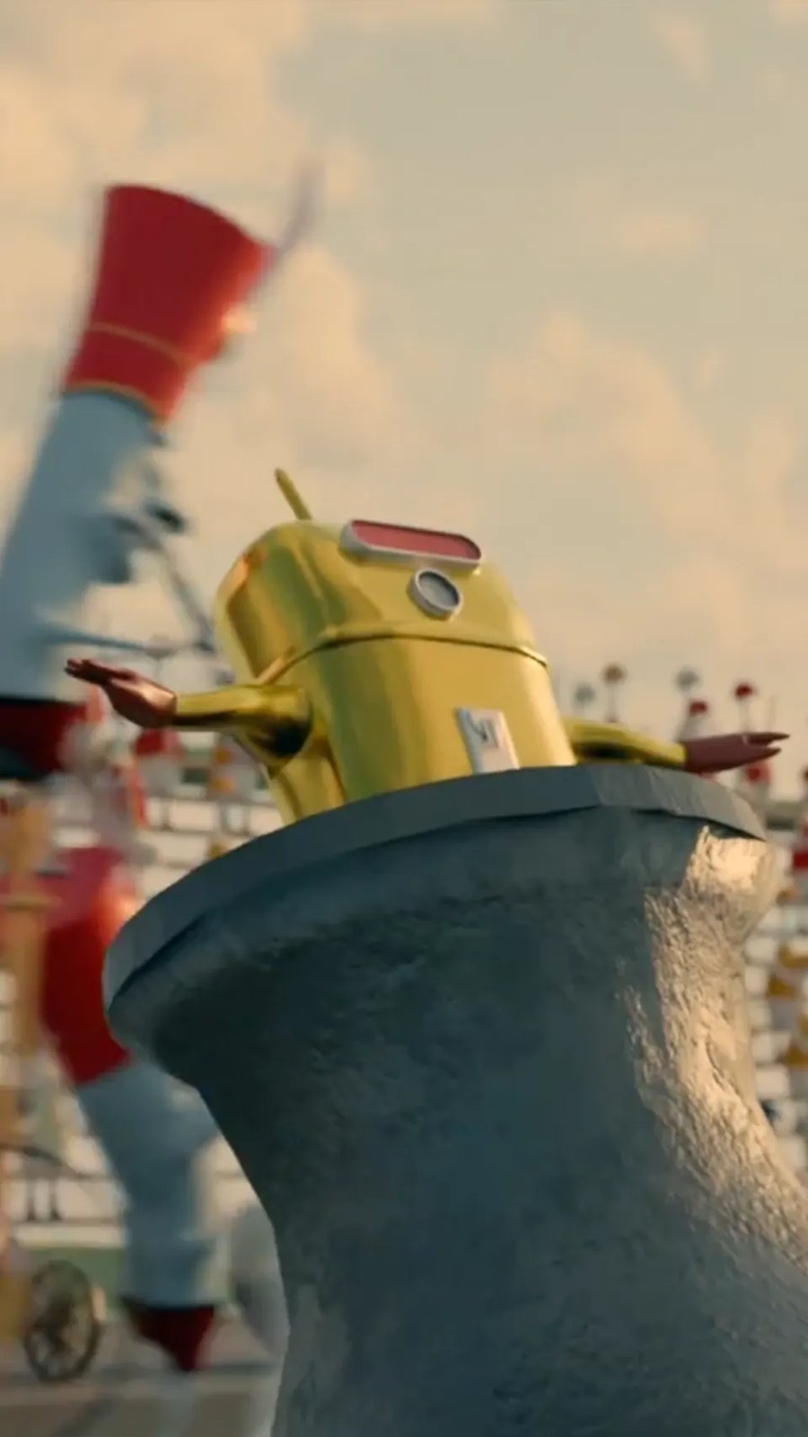 Coca-Cola (animazione 3D), scatto del servizio