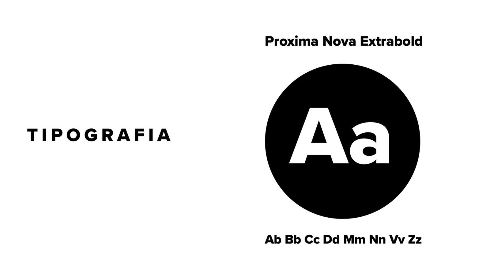 My Fit Point, la tipografia