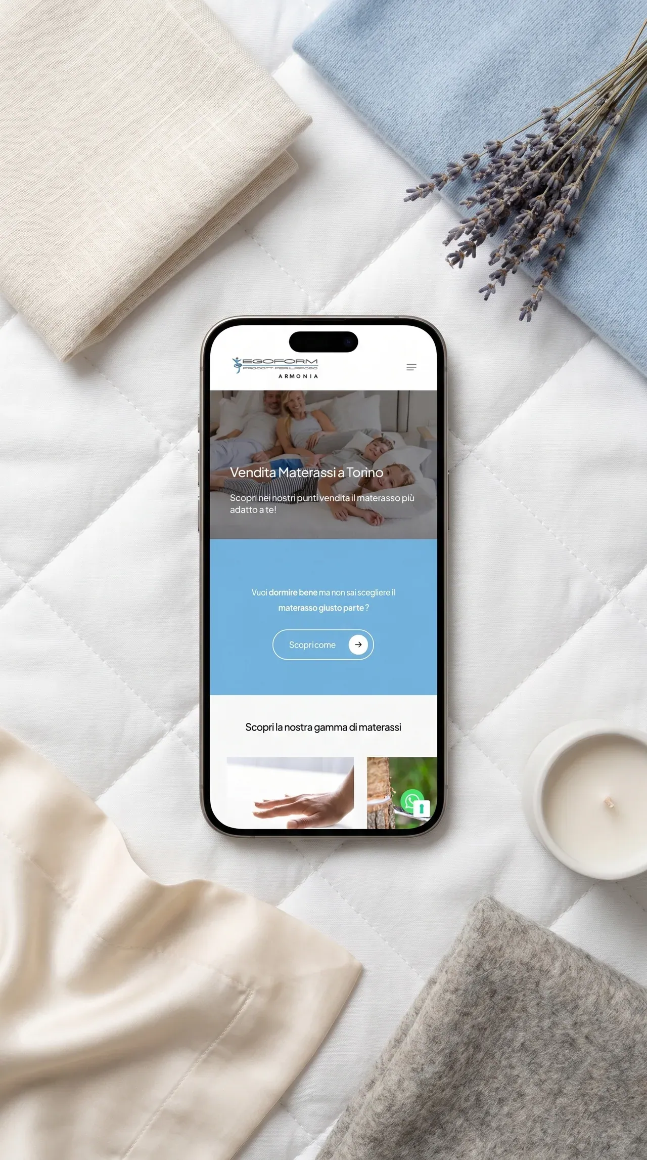 I contenuti social di Egoform, progetto seguito da Scia Digital Studio