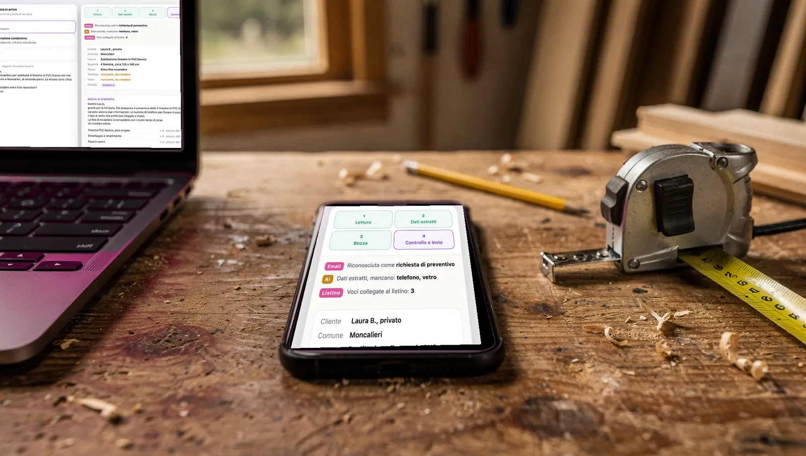 Automazione AI dei preventivi (demo), il progetto