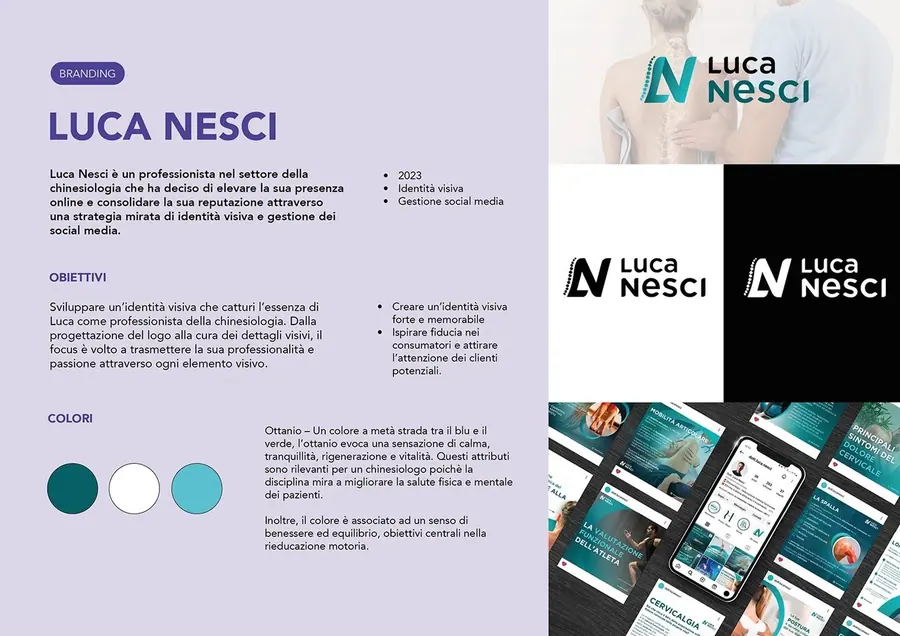 Luca Nesci, progetto Scia Digital Studio