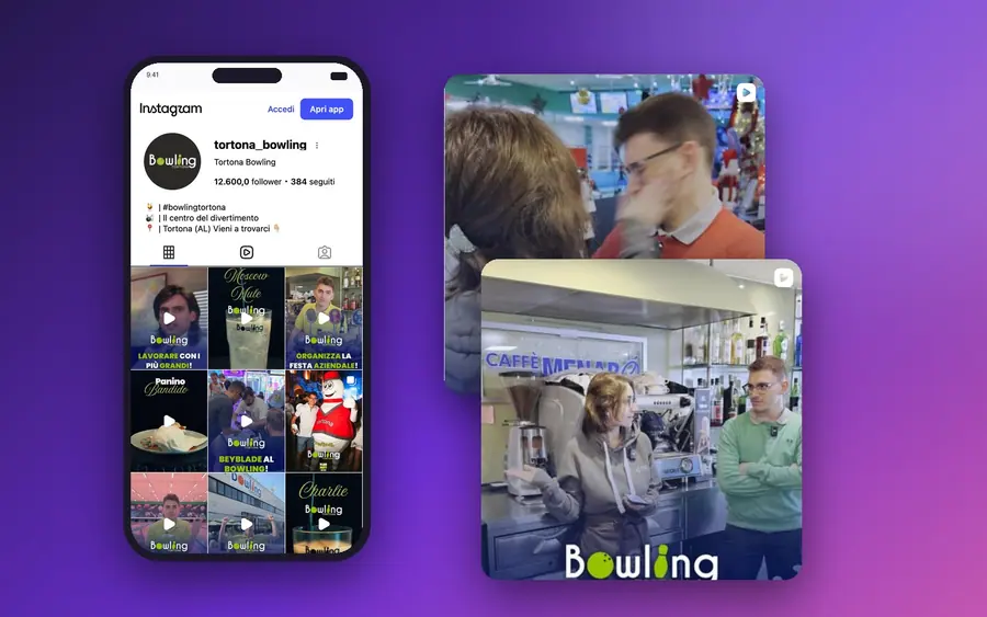 Bowling Tortona, progetto Scia Digital Studio