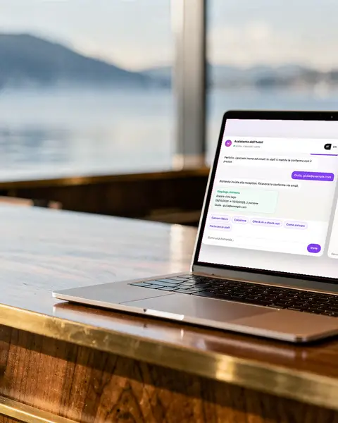 Chatbot AI per un hotel (demo)